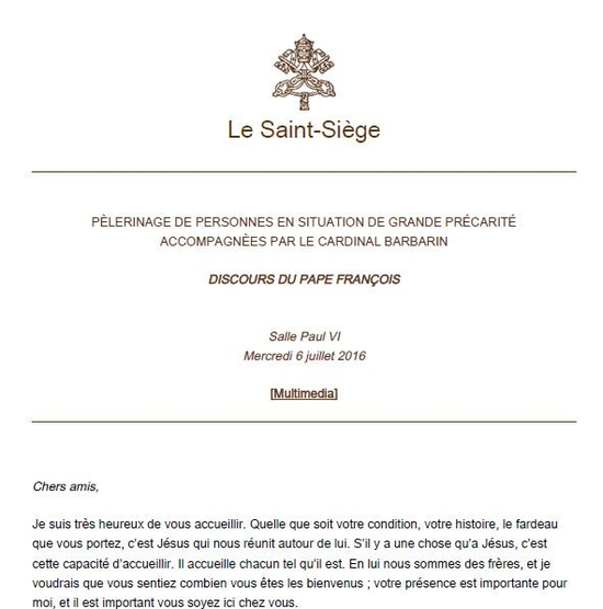 la réponse de François